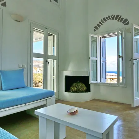 Villa Folegandros Aspropounta Double Beachfront