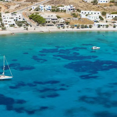 Folegandros Aspropounta Double Beachfront فيلة *