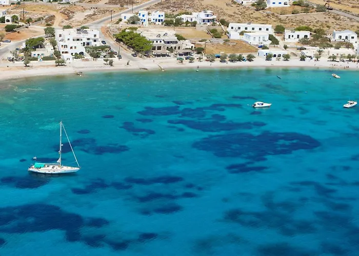 Folegandros Aspropounta Double Beachfront Villa *